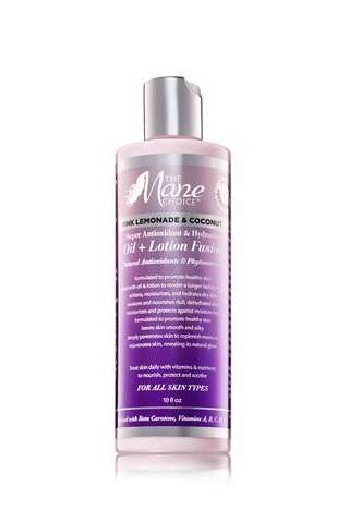 The Mane Choice Pink Lemonade & Coconut Oil + Lotion Fusion – 10 oz - ANNS BEAUTY SUPPLY
